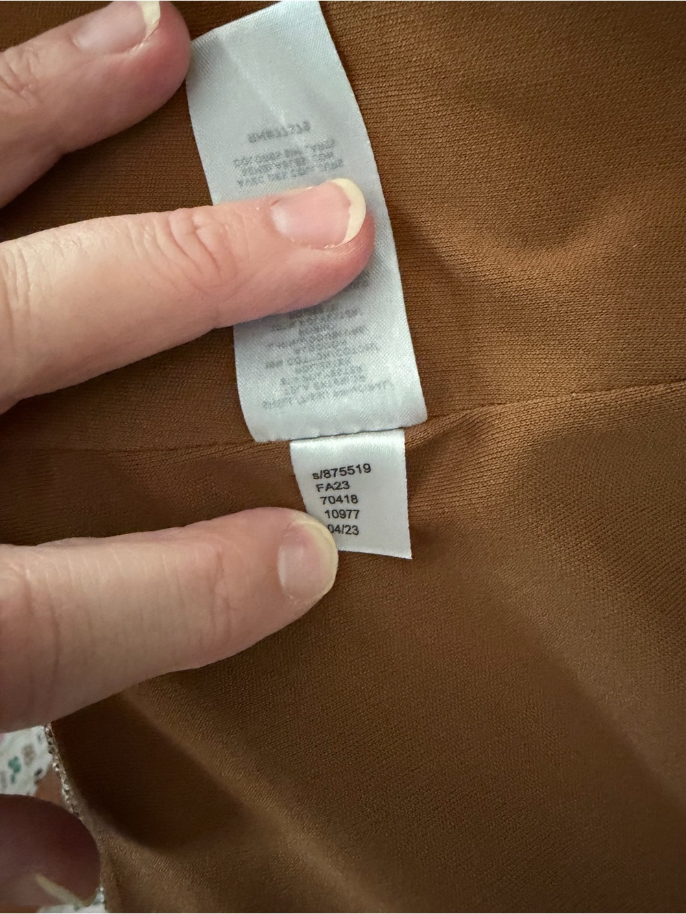 Ann Taylor Factory Brown Textured Open Front Jacket Blazer XS Career Office - Picture 13 of 13